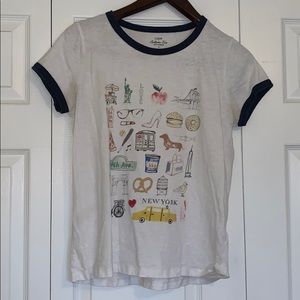 J Crew New York tee